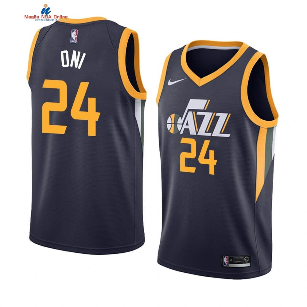 Maglia NBA Nike Utah Jazz #24 Miye Oni Marino Icon 2019-20 Acquista
