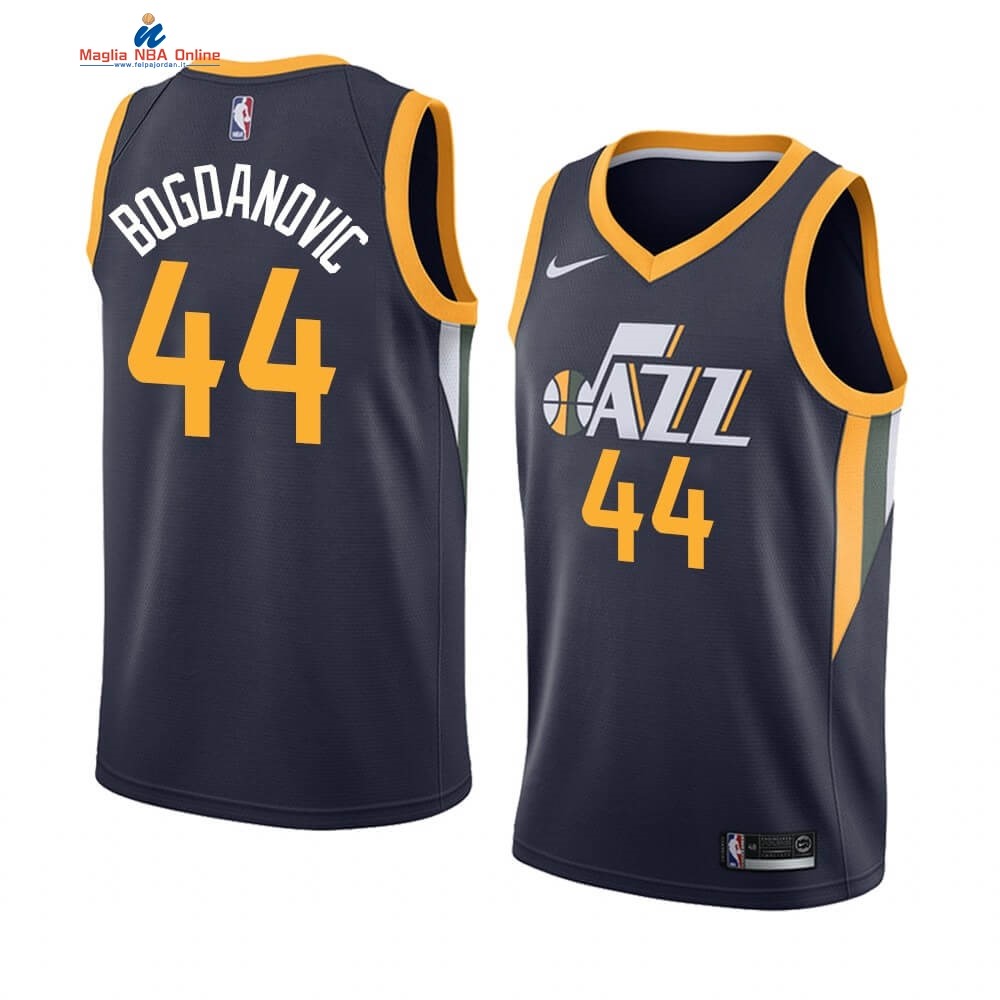 Maglia NBA Nike Utah Jazz #44 Bojan Bogdanovic Marino Icon 2019-20 Acquista