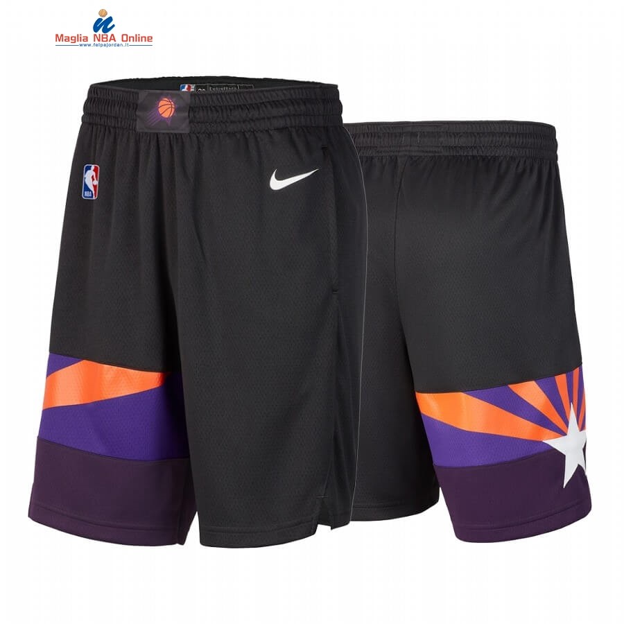 Pantaloni Basket Phoenix Suns Nike Nero Città 2019-20 Acquista