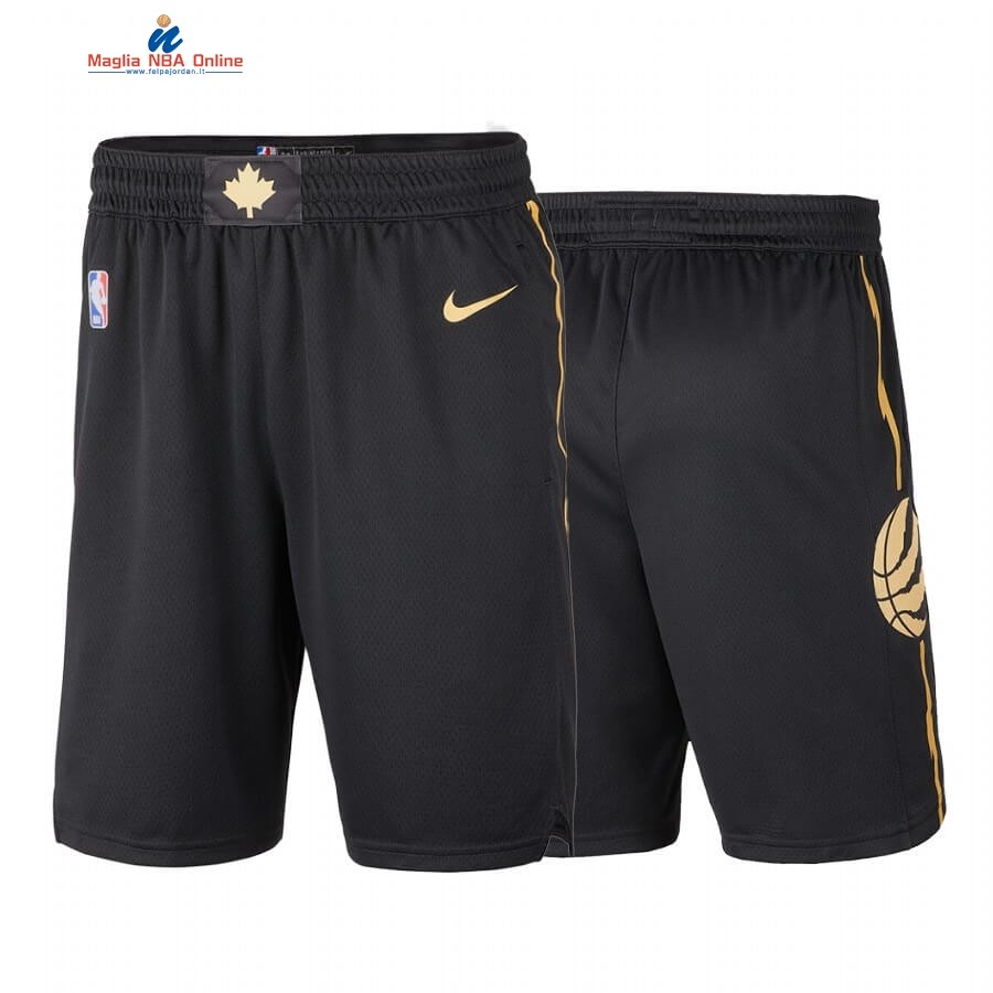 Pantaloni Basket Toronto Raptors Nike Nero Città 2019-20 Acquista