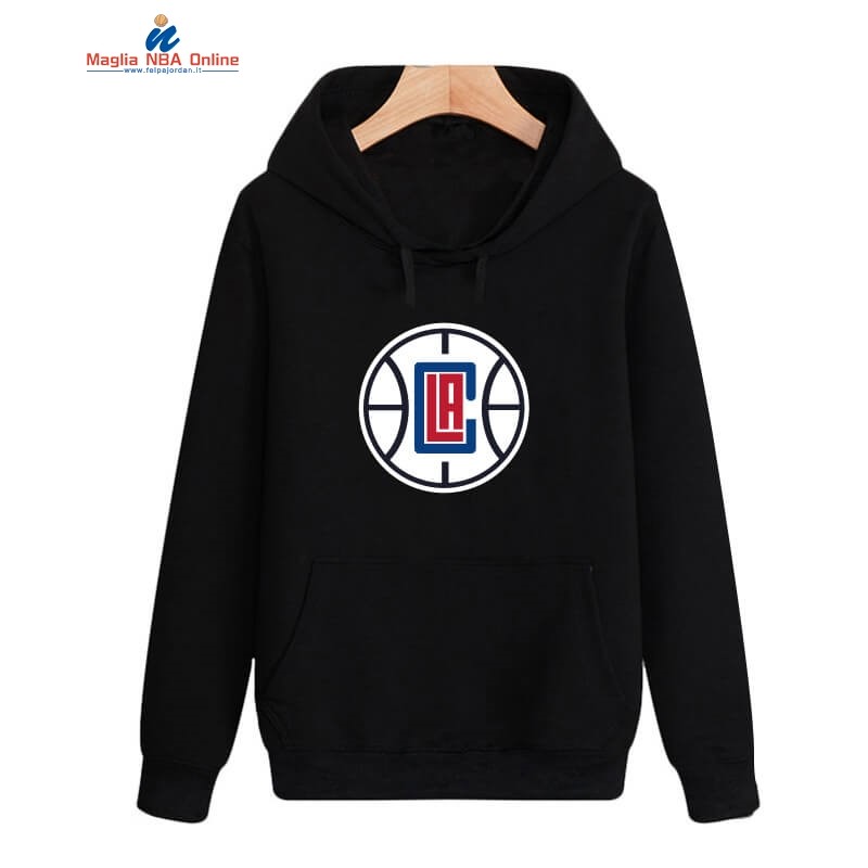 Felpe Con Cappuccio NBA Los Angeles Clippers Nero Acquista