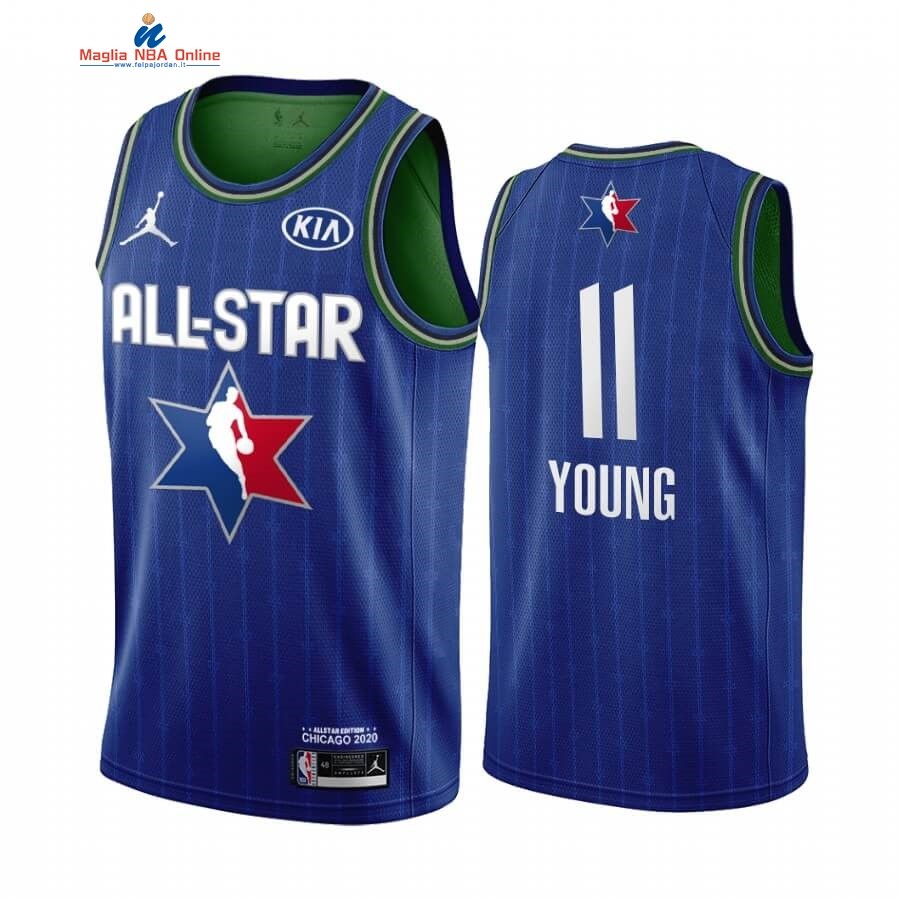 Maglia NBA 2020 All Star #11 Kyrie Irving Blu Acquista