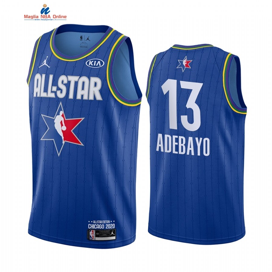 Maglia NBA 2020 All Star #13 Bam Adebayo Blu Acquista