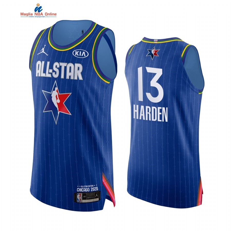 Maglia NBA 2020 All Star #13 James Harden Blu Acquista