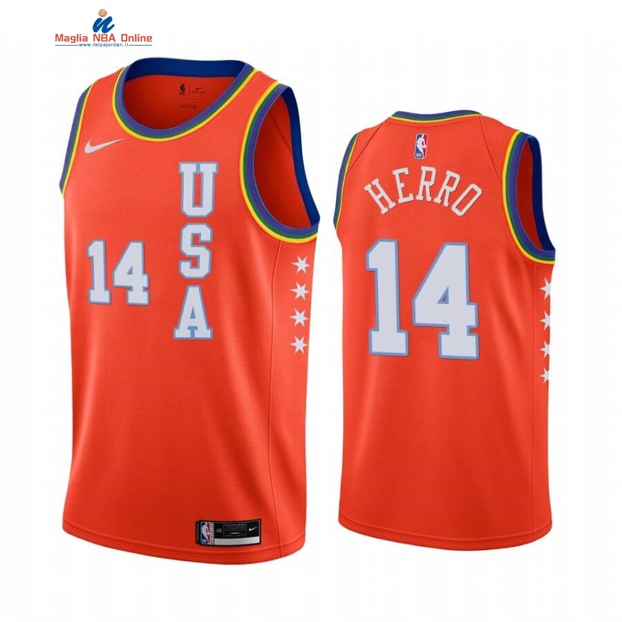 Maglia NBA 2020 Rising Star #14 Tyler Herro Arancia Acquista