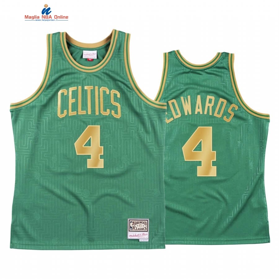 Maglia NBA CNY Throwback Boston Celtics #4 Carsen Edwards Verde 2020 Acquista