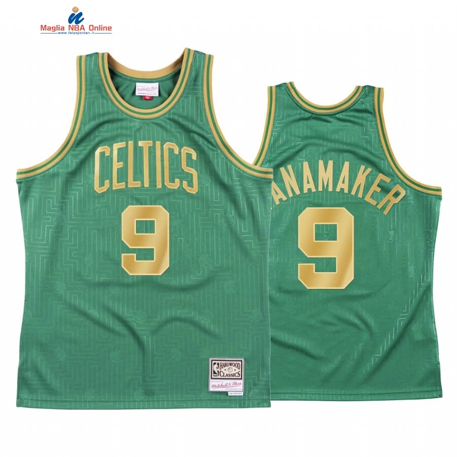 Maglia NBA CNY Throwback Boston Celtics #9 Bradley Wanamaker Verde 2020 Acquista