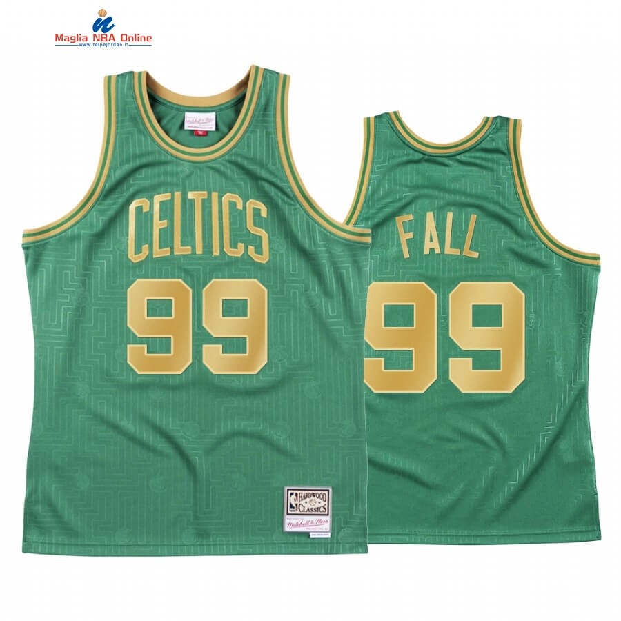 Maglia NBA CNY Throwback Boston Celtics #99 Tacko Fall Verde 2020 Acquista
