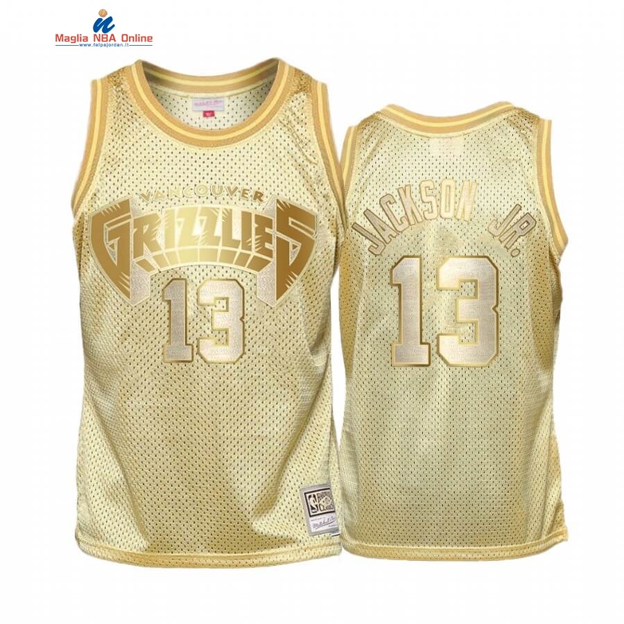 Maglia NBA Bambino Memphis Grizzlies Midas #99 Jaren Jackson Jr. Oro Hardwood Classics Acquista