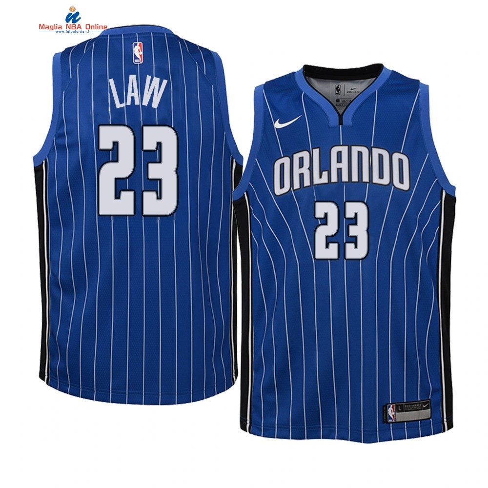 Maglia NBA Bambino Orlando Magic #23 Vic Law Blu Icon 2019-20 Acquista