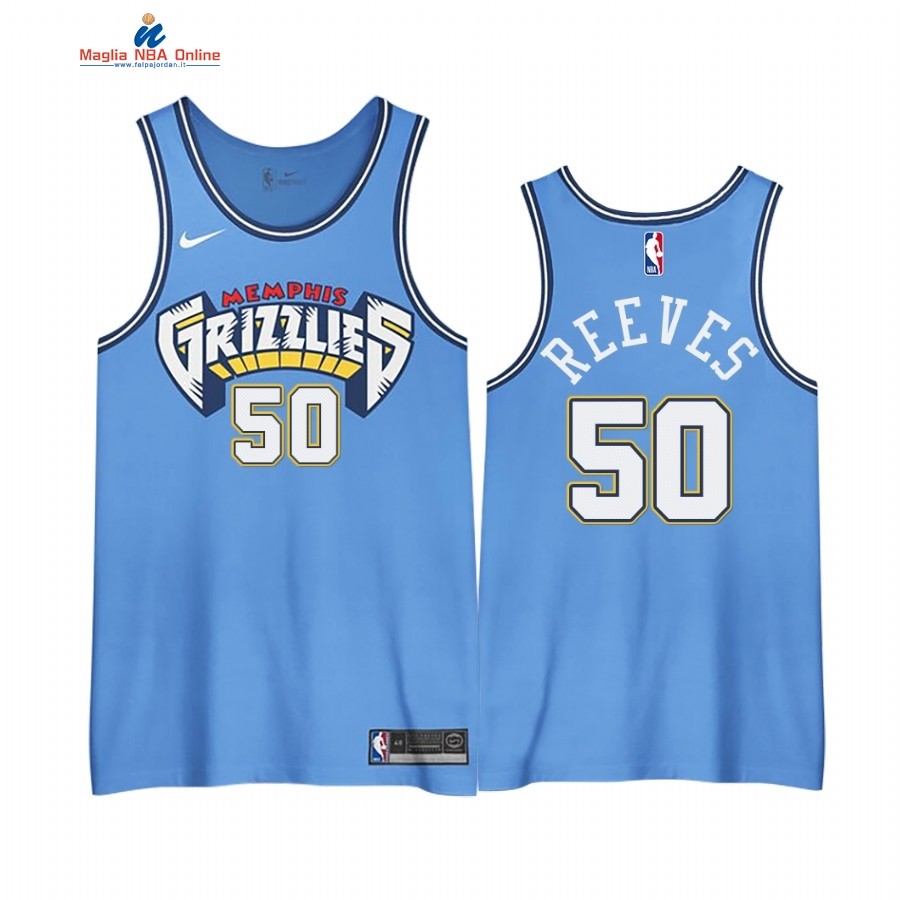 Maglia NBA Edición Ganada Memphis Grizzlies #50 Bryant Reeves Blu 2020-21 Acquista