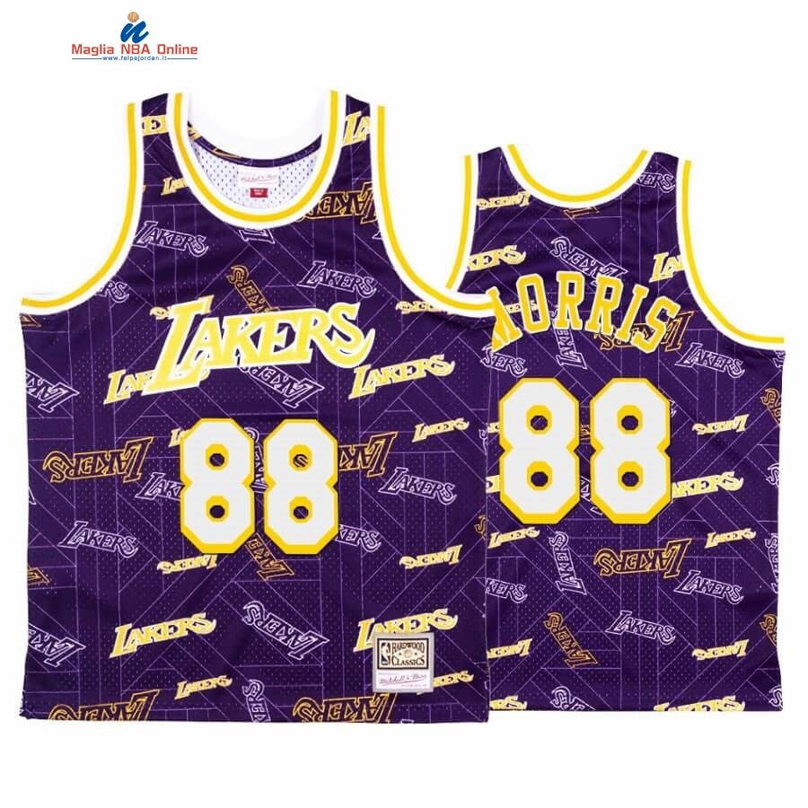 Maglia NBA L.A. Lakers Tear Up Pack #88 Markieff Morris Porpora Hardwood Classics Acquista