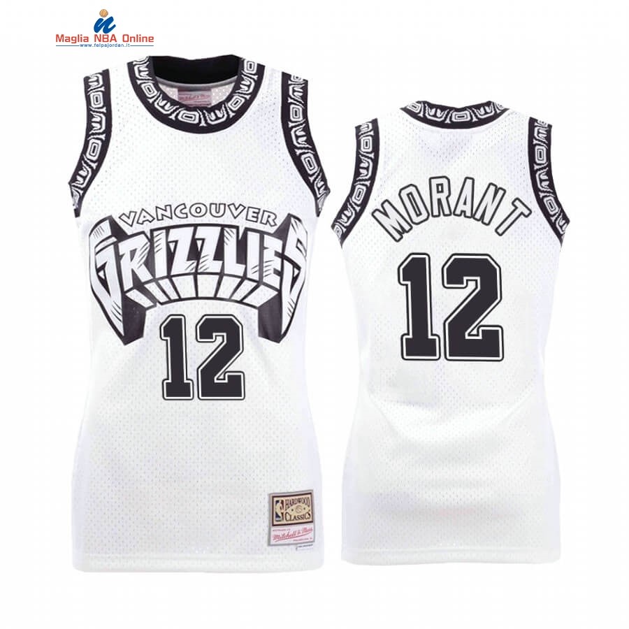 Maglia NBA Memphis Grizzlies Concord Collection #12 Ja Morant Bianco Acquista