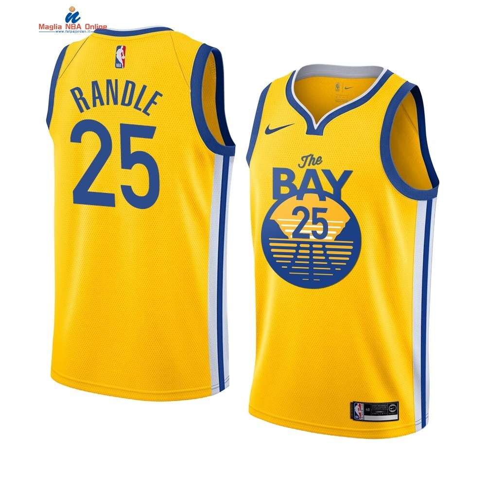 Maglia NBA Nike Golden State Warriors #25 Chasson Randle Amarillo Statement 19 20 Acquista