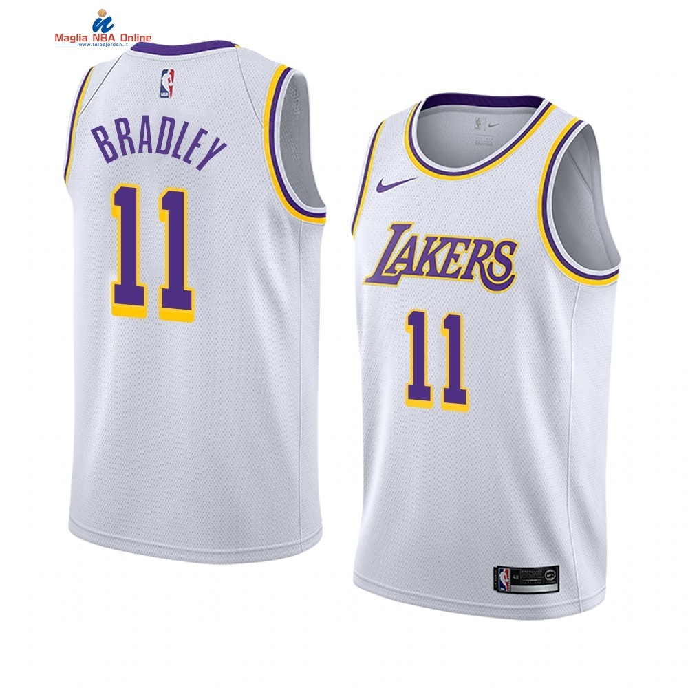 Maglia NBA Nike Los Angeles Lakers #11 Avery Bradley Bianco Association 2019-20 Acquista