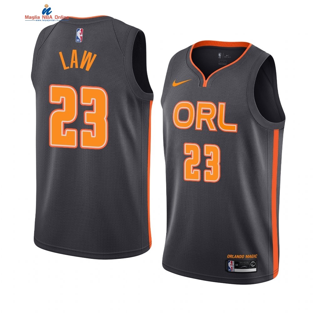 Maglia NBA Nike Orlando Magic #23 Vic Law Nero Città 2019-20 Acquista