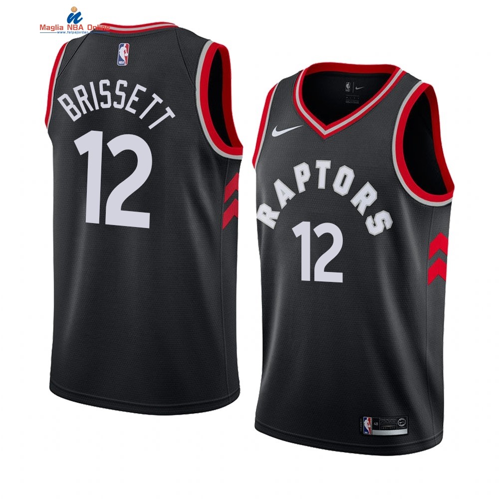 Maglia NBA Nike Toronto Raptors #12 Oshae Brissett Bianco Association 2019-20 Acquista