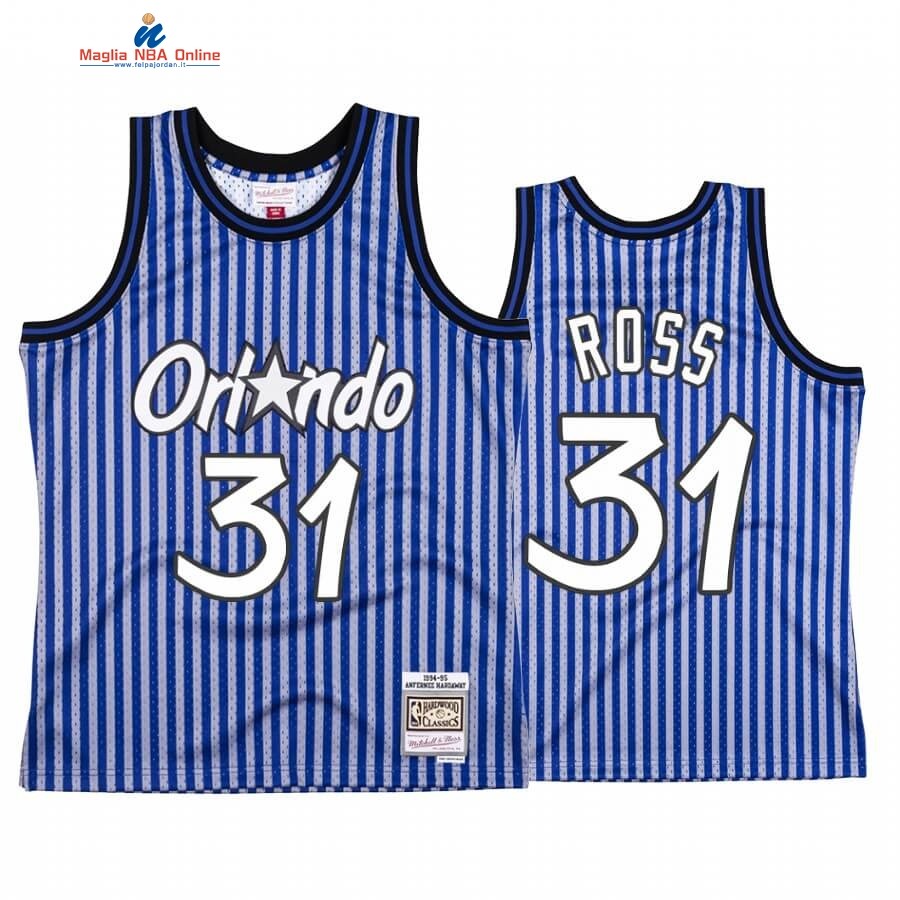 Maglia NBA Orlando Magic Independence Day #31 Terrence Ross Blu Hardwood Classics Acquista