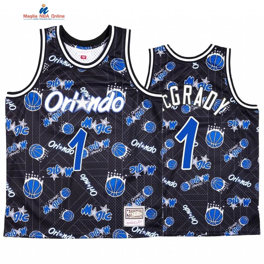 Maglia NBA Orlando Magic Tear Up Pack #1 Tracy Mcgrady Blu Hardwood Classics Acquista