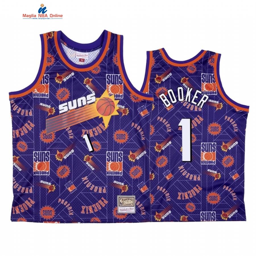 Maglia NBA Phoenix Suns Tear Up Pack #1 Devin Booker Porpora Hardwood Classics Acquista