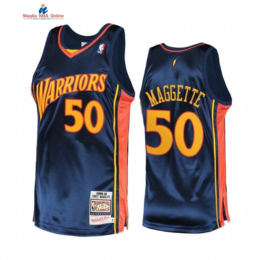 Maglia NBA Warriors Authentic #50 Corey Maggette Marino Hardwood Classics 2009-10 Acquista