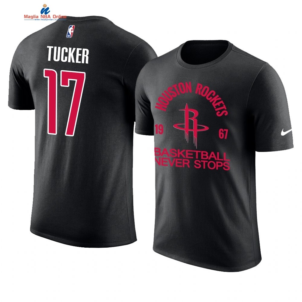 T Shirt NBA Houston Rockets DNA #17 P.j. Tucker Nero Acquista