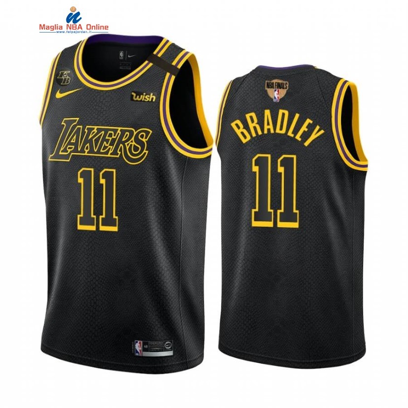 Maglia NBA L.A.Lakers 2020 Campionato Finali #11 Avery Bradley Nero Mamba Acquista