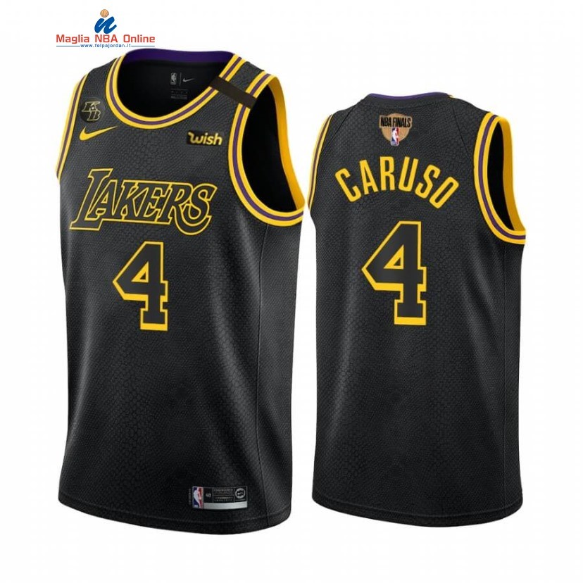 Maglia NBA L.A.Lakers 2020 Campionato Finali #4 Alex CarusoNero Mamba Acquista