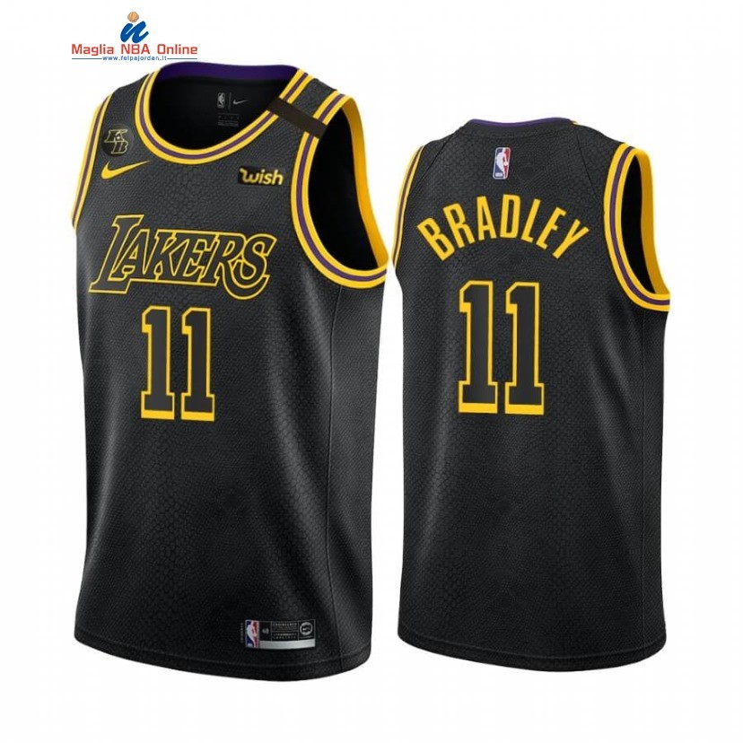 Maglia NBA Nike Los Angeles Lakers #11 Avery Bradley Nero Mamba 2019-20 Acquista