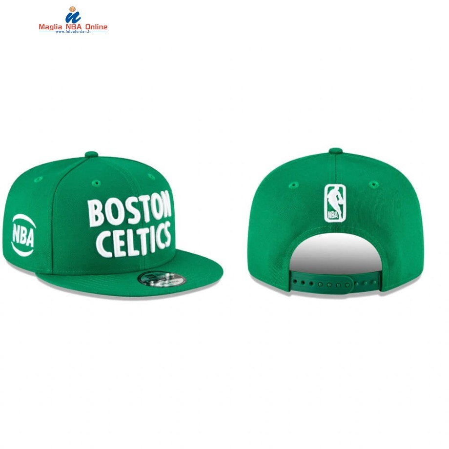 Cappelli 2020-21 Boston Celtics 9FIFTY Verde Città Acquista