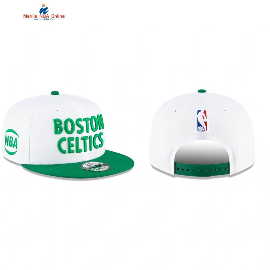 Cappelli 2020-21 Boston Celtics Primary Bianco Acquista