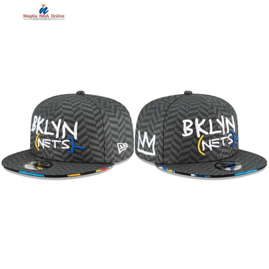 Cappelli 2020-21 Brooklyn Nets Nero Città Acquista