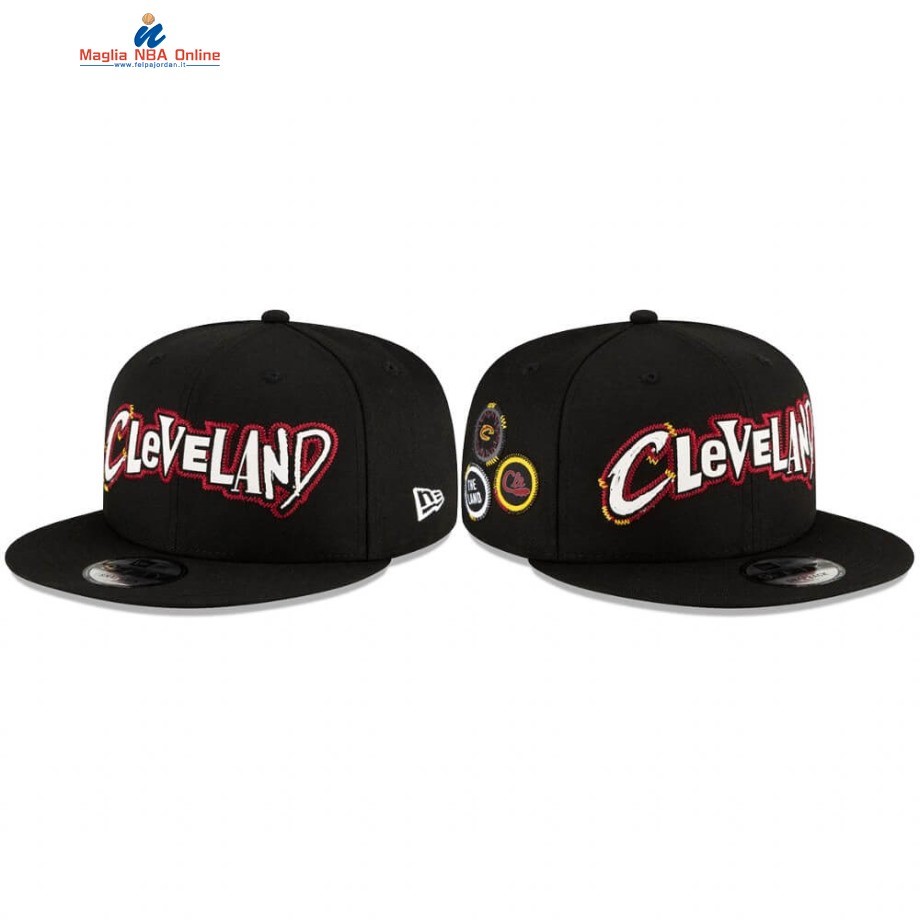 Cappelli 2020-21 Cleveland Cavaliers Primary Adjustable Nero Città Acquista
