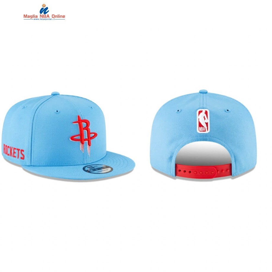 Cappelli 2020-21 Houston Rockets 9FIFTY Blu Città Acquista