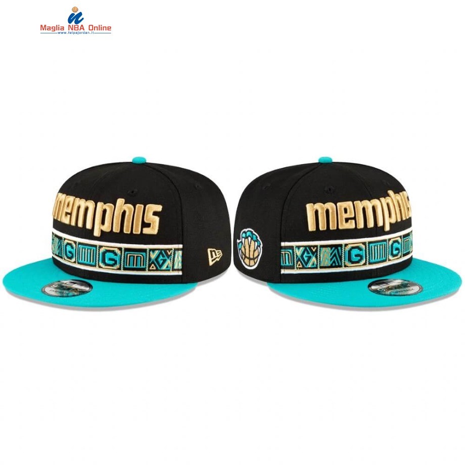 Cappelli 2020-21 Memphis Grizzlies Primary Nero Città Acquista