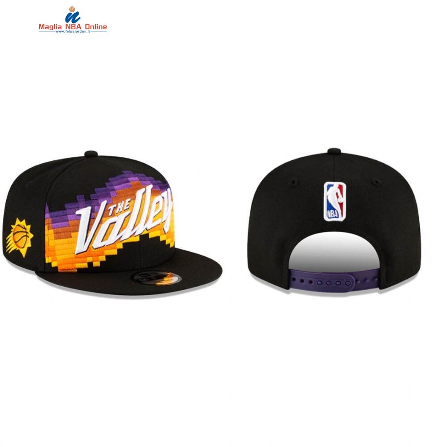 Cappelli 2020-21 Phoenix Suns Primary Nero Acquista