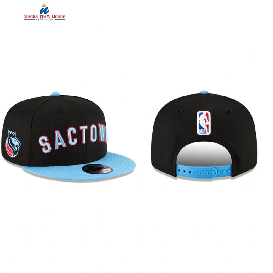 Cappelli 2020-21 Sacramento Kings Primary Nero Città Acquista