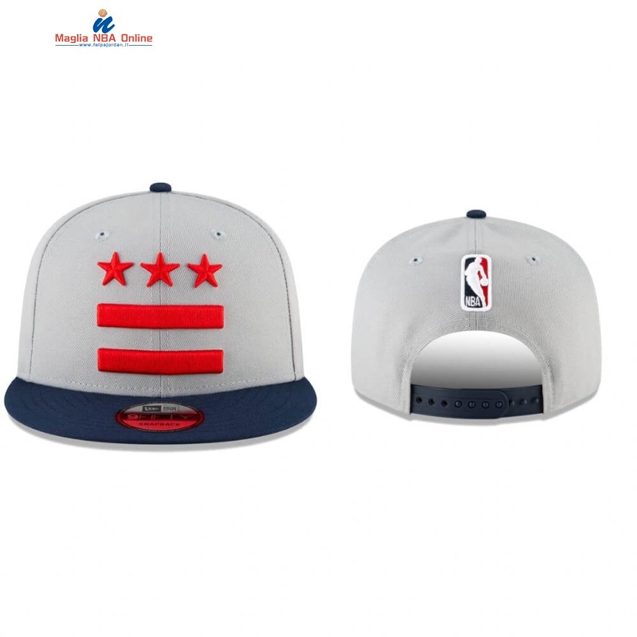 Cappelli 2020-21 Washington Wizards 9FIFTY Grigio Città Acquista