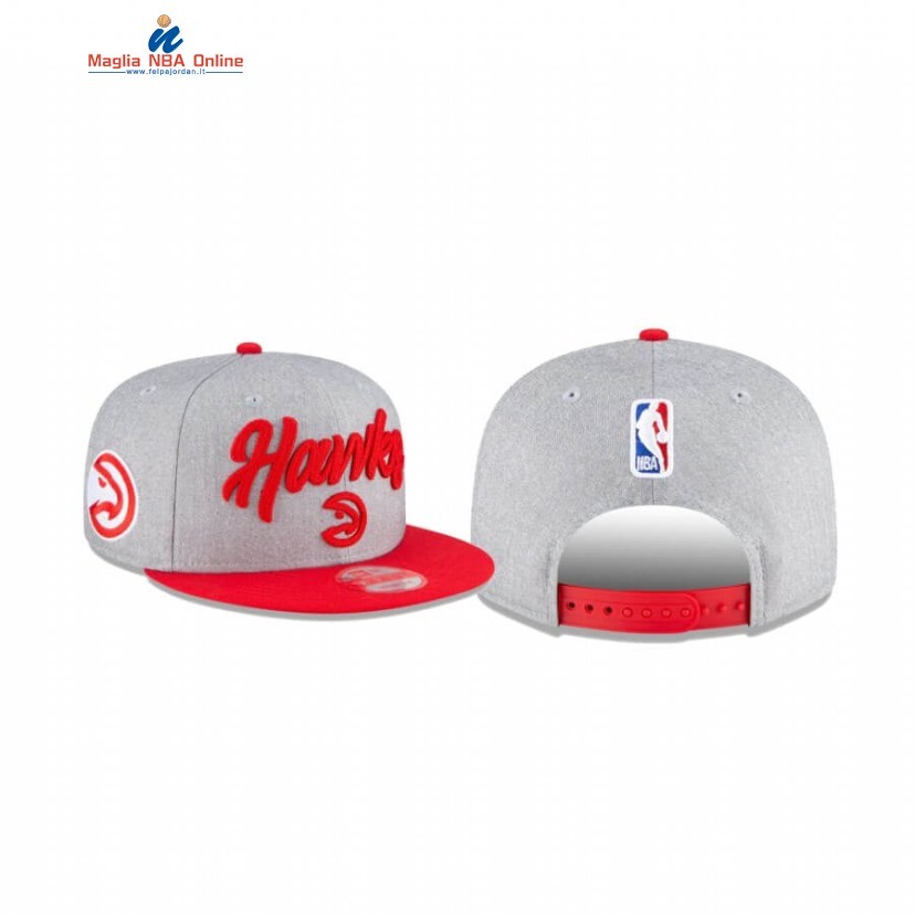 Cappelli 2020 Atlanta Hawks Grigio Rosso Acquista