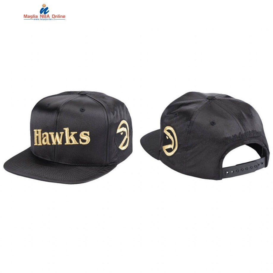 Cappelli 2020 Atlanta Hawks Nero Hardwood Classics Acquista