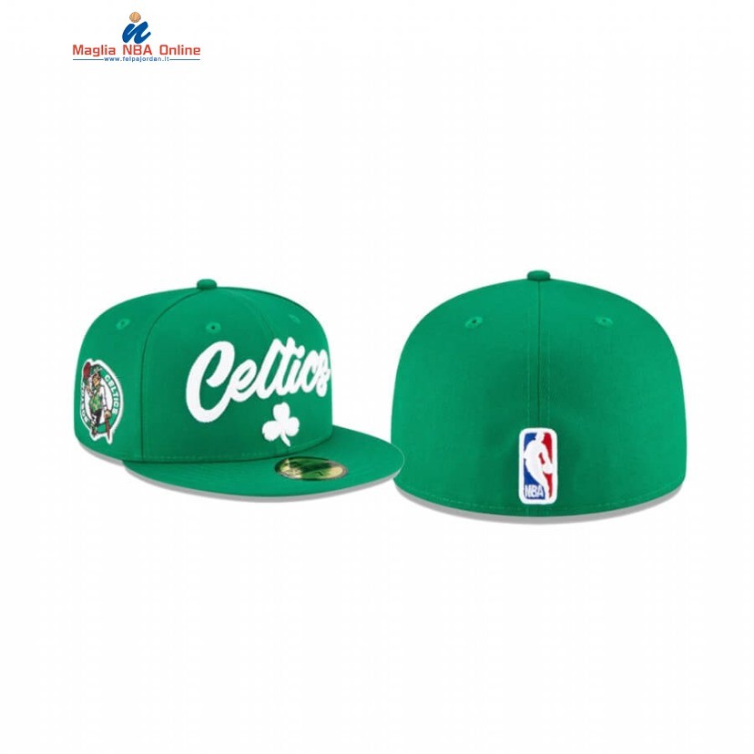 Cappelli 2020 Boston Celtics OTC 59FIFTY Verde Acquista