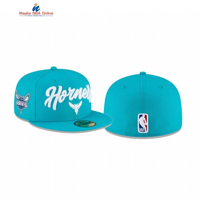 Cappelli 2020 Charlotte Hornets OTC 59FIFTY Teal Acquista
