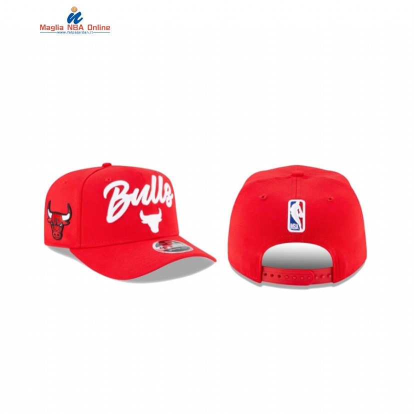 Cappelli 2020 Chicago Bulls 9FIFTY Rosso Acquista