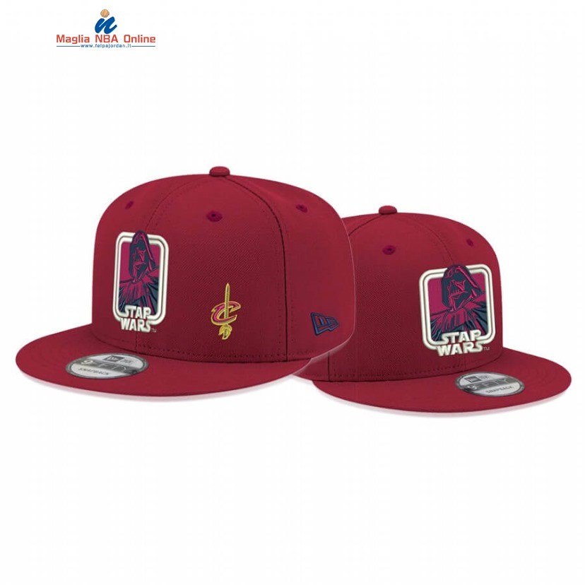 Cappelli 2020 Cleveland Cavaliers Star Wars 9FIFTY Rosso Acquista
