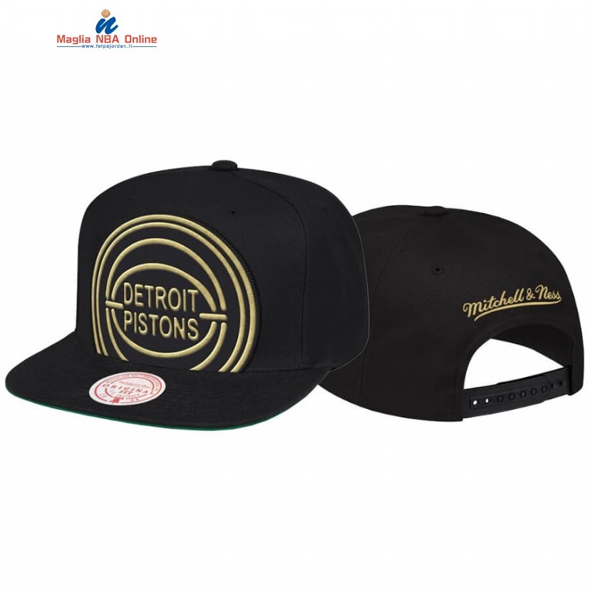 Cappelli 2020 Detroit Pistons Crop XL Nero Acquista