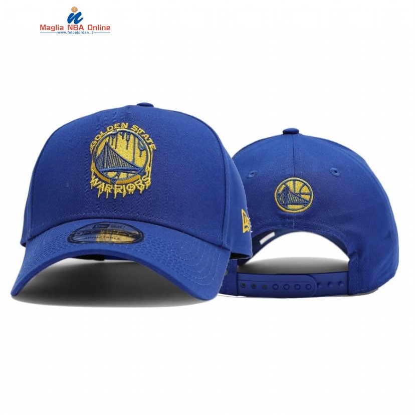 Cappelli 2020 Golden State Warriors Drip Logo 9FORTY A Frame Blu Acquista