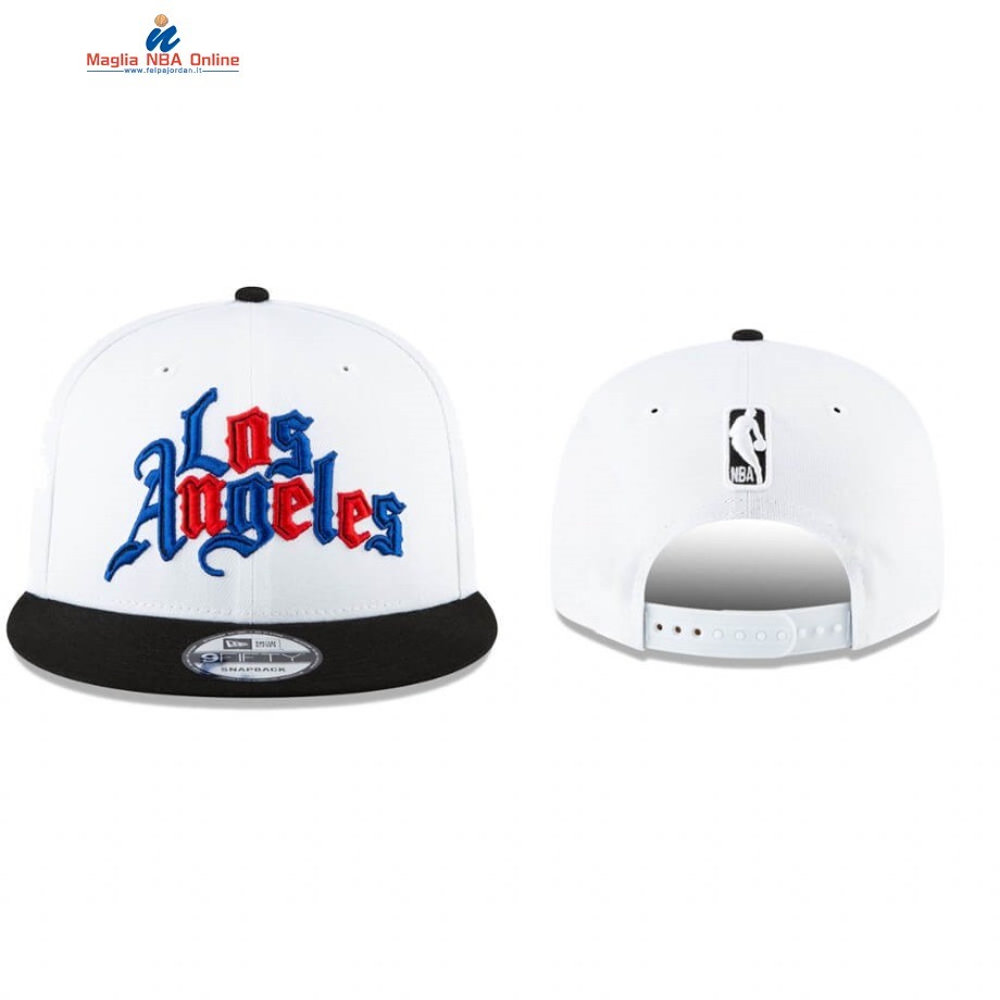 Cappelli 2020 Los Angeles Clippers 9FIFTY Bianco Città Acquista