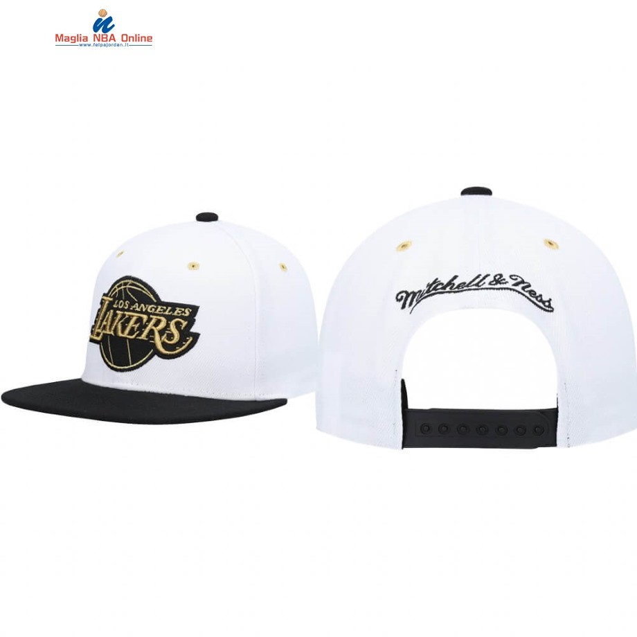 Cappelli 2020 Los Angeles Lakers Pop Bianco Hardwood Classics Acquista