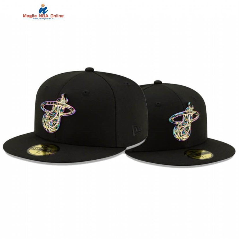 Cappelli 2020 Miami Heat 59FIFTY FITTED Nero Acquista