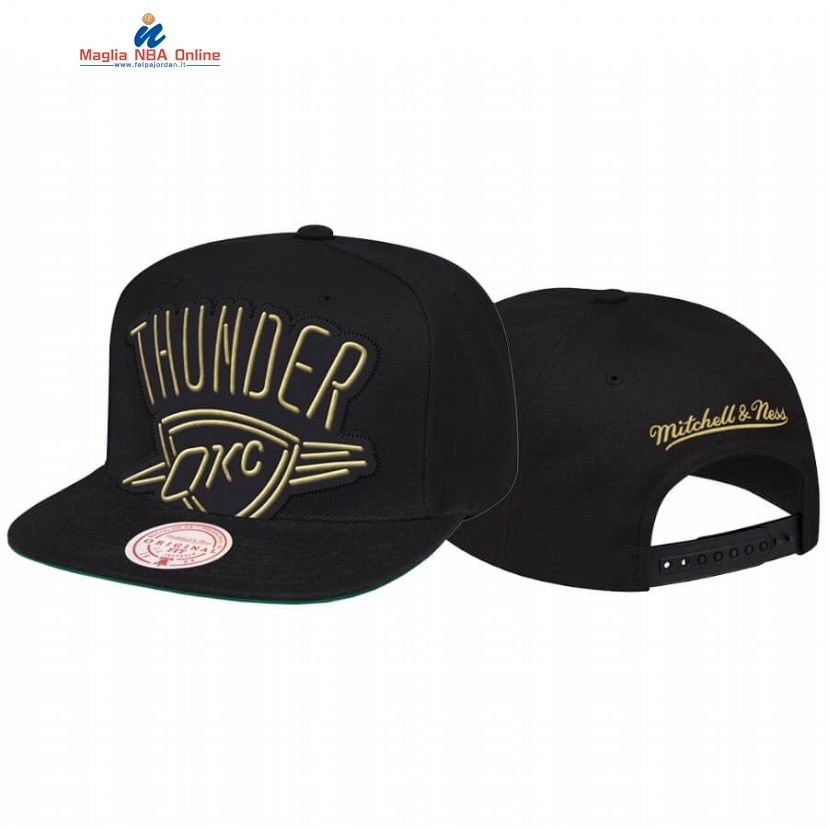 Cappelli 2020 Oklahoma City Thunder Crop XL Nero Acquista